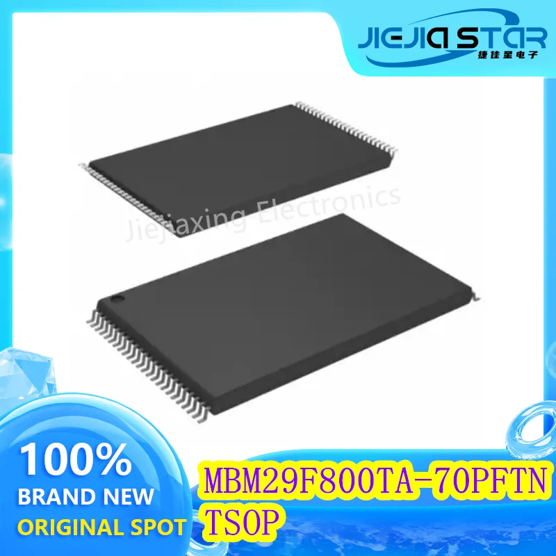 ชิป IC MBM29F800TA, MBM29F800TA-70PFTN, SMT TSOP, 100% ใหม่เอี่ยม, อิเล็กทรอนิกส์ดั้งเดิม