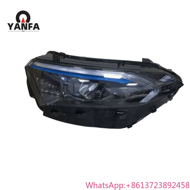 For Mercedes-Benz EQA EQB 2022-2025 LED Headlight Lens Original Headlamp for EQA260 EQA300 EQB350 EQB260 X243 Car New Condition
