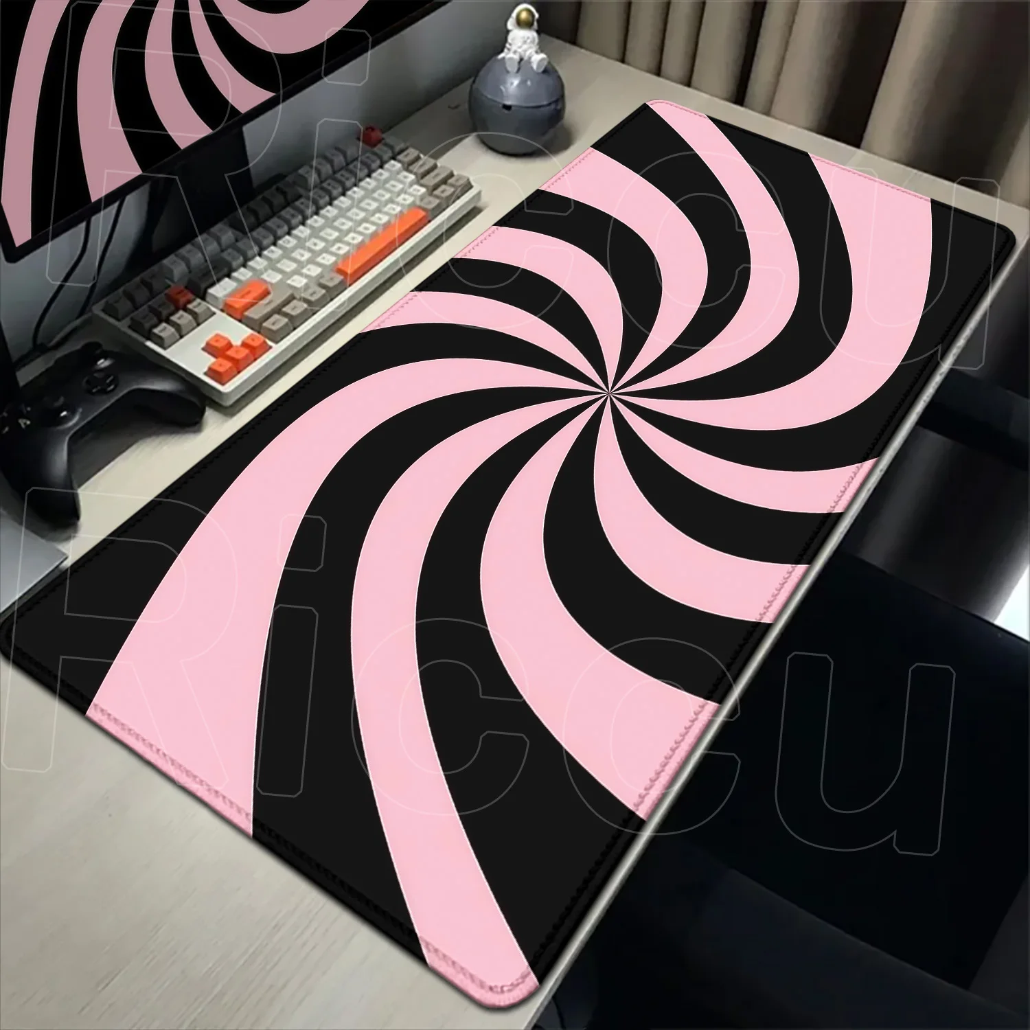 

visual effects whirlpool Large Gaming Mouse pads Design Mouse Pad Computer expand Desk Mat 900x400mm PC Keyboard Mats Table Rug