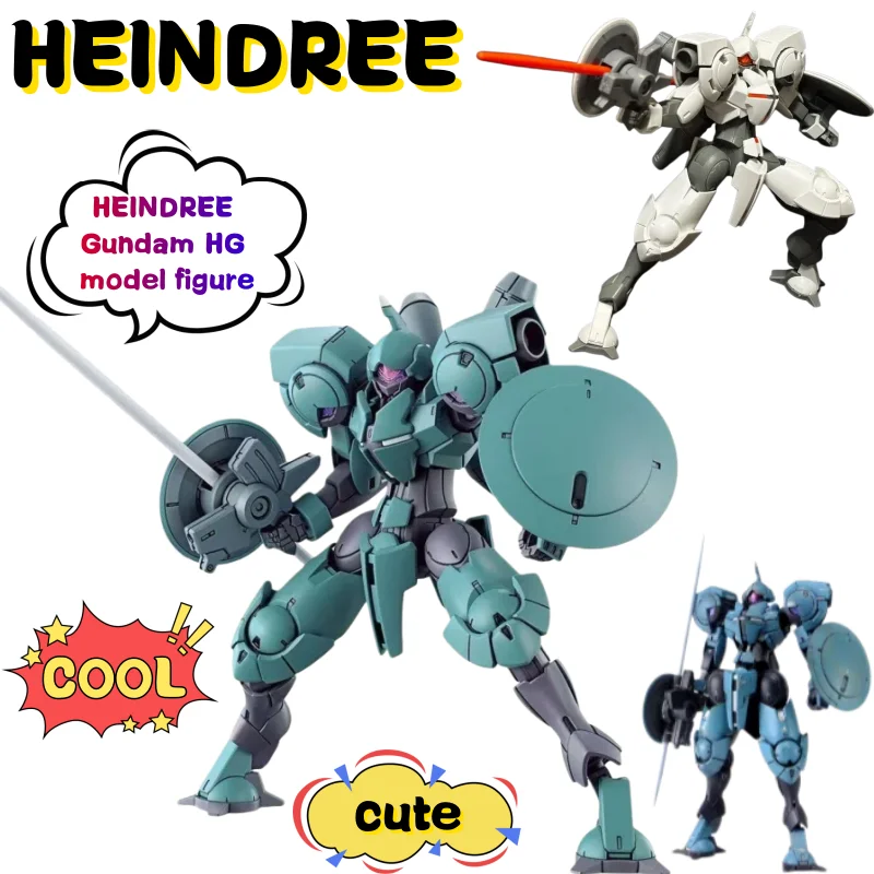 HEINDREE Gundam HG Handgefertigtes Modell Kreative Animation Coole Puppe Lernspielzeug für Jungen und Mädchen Geburtstagsgeschenk Schreibtisch-Dekoration