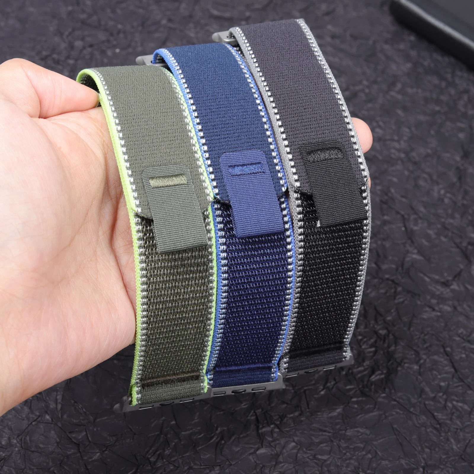 Alpine/Trail Loop Armband für Apple Watch Ultra 3 2 Band 49mm 42/46/40/44mm/45mm Nylon-Armband iWatch Serie 11 10 7 8 9 SE3 Band