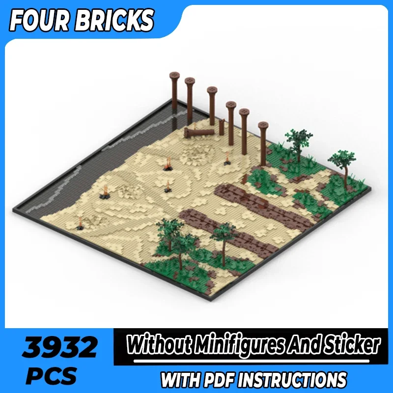 

Star Movie Model Moc Building Bricks Beach Revenge Battle Technology Modular Blocks Gifts Christmas Toys DIY Sets Assembly