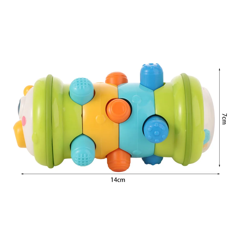 Tummy Time Toys Baby Crawling Roller Toys Color Learning Sensory Interactive Moving Activity Toy Early Education