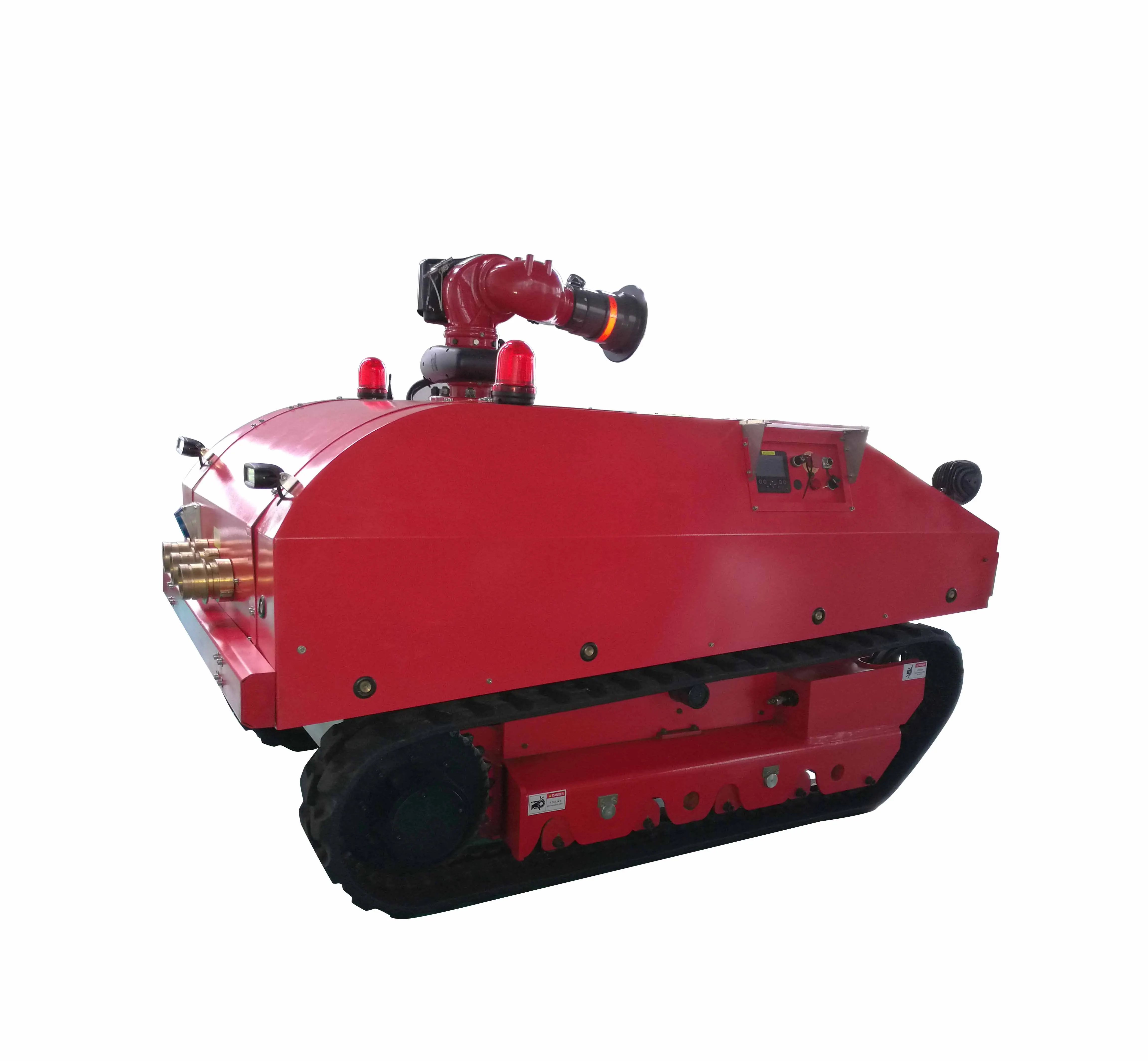 Crawler Type Fire Robot for Firefighter Use Firefighting Extinguisher Robot with Water