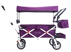 CROTEC WAGON  3 Camper CT6L Extended Stroller Bed Twin Stroller can be seated and folded extend  107cm