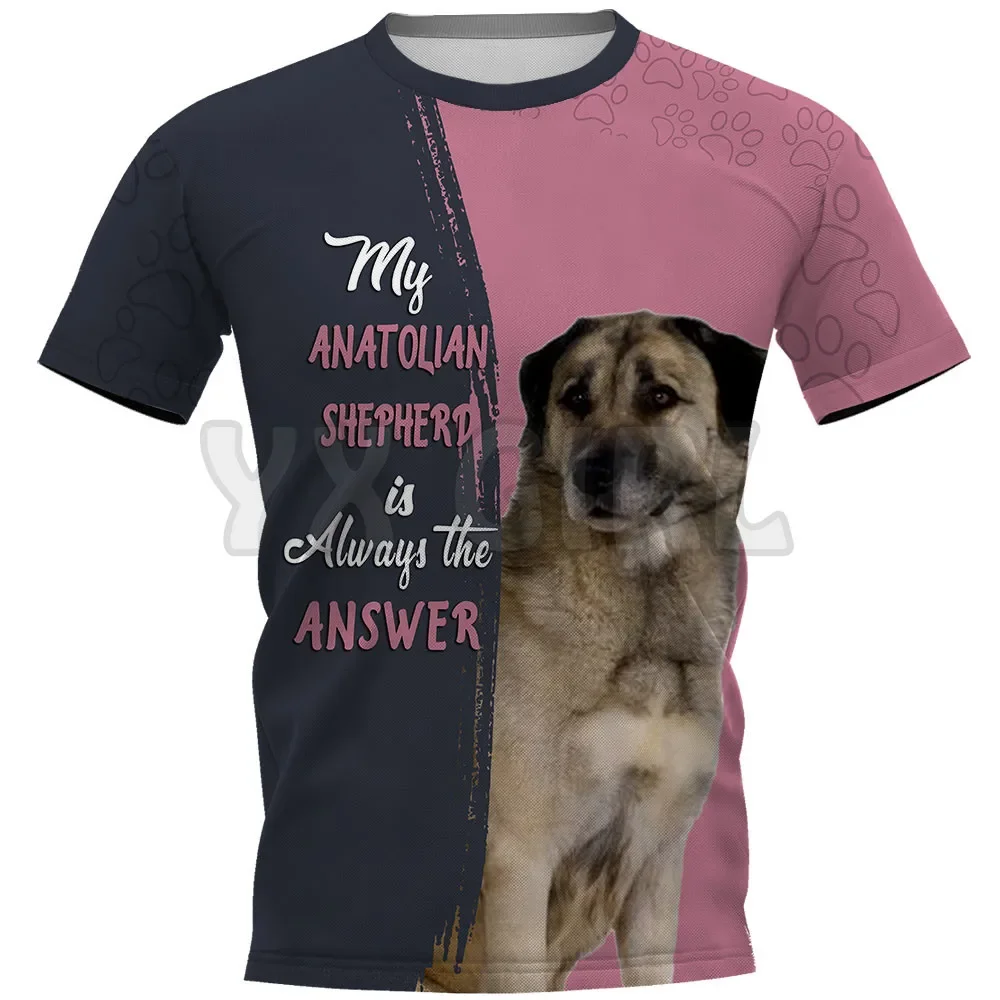 2022 Summer Fashion Men My Beagle Is Always The Answer 3D All Over Printed T Shirts Funny Dog Tee Tops shirts Unisex Tshirt