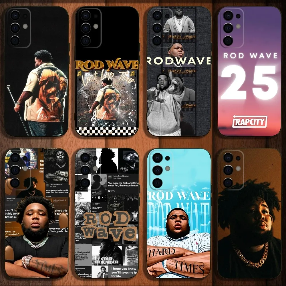 25 R-Rod W-Wave Rapper Phone Case For Samsung S24,S21,S22,S23,S30,Ultra,S20,Plus,Fe,Lite,Note,10,9,5G Black Soft Cover