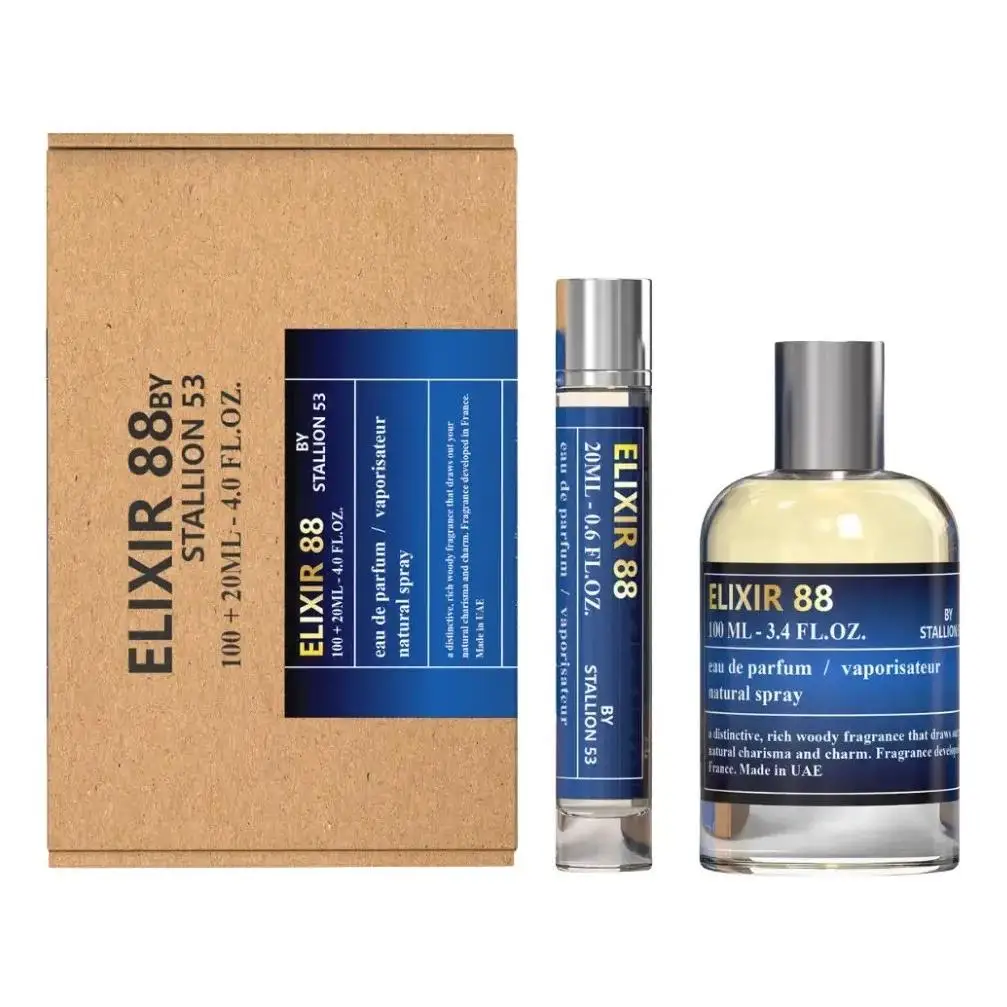 Emper Elixir 88 by Stallion 53 Eau de Parfum – lavanda, cardamomo e incienso (ámbar especiado)