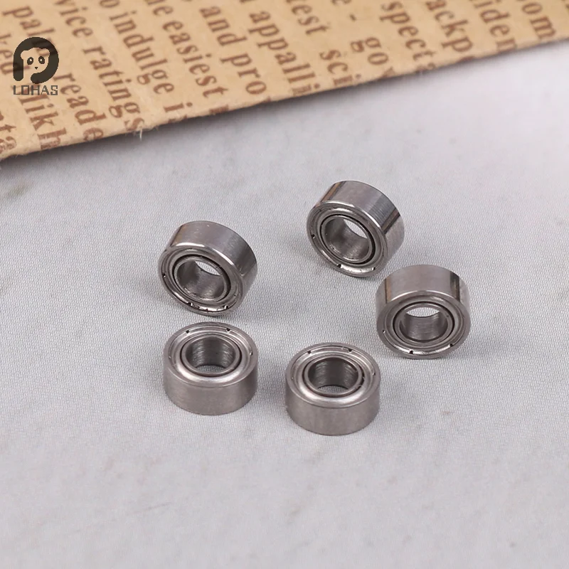 5Pcs MR63zz Bearing 3x6x2.5MM ABEC 7 Quality High-Speed MR63 ZZ Miniature Steel Ball Bearings For Fishing Reel