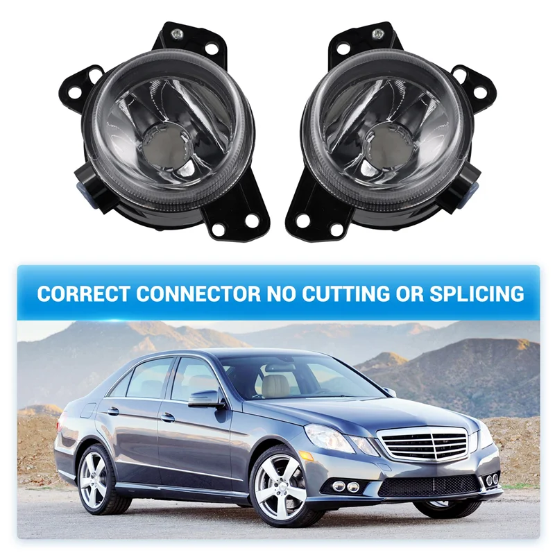 

A99F-1 пара противотуманных фар с лампочкой для Mercedes Benz E Vito GL S R CLASS A2128201056 A2128200956