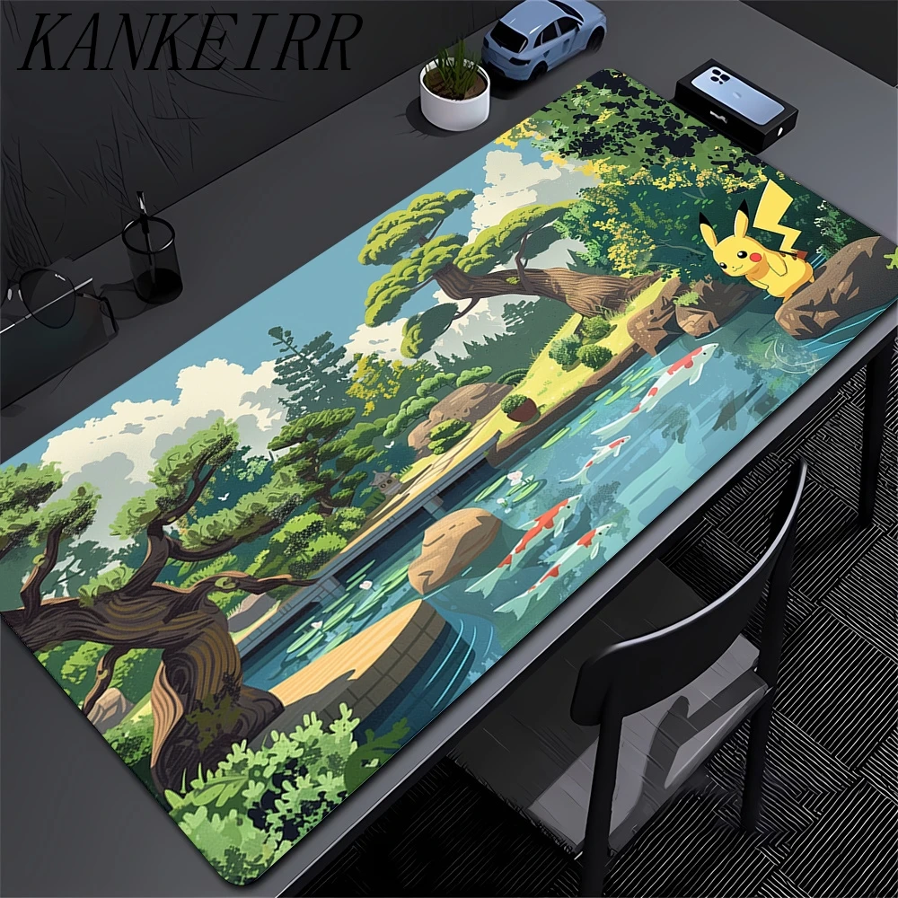 bonito-psyduck-gaming-mouse-pad-pc-p-pikachu-gamer-gabinete-teclado-tapete-p-pokemons-desktop-mouse-tapete-noite-estrelada-mousepad