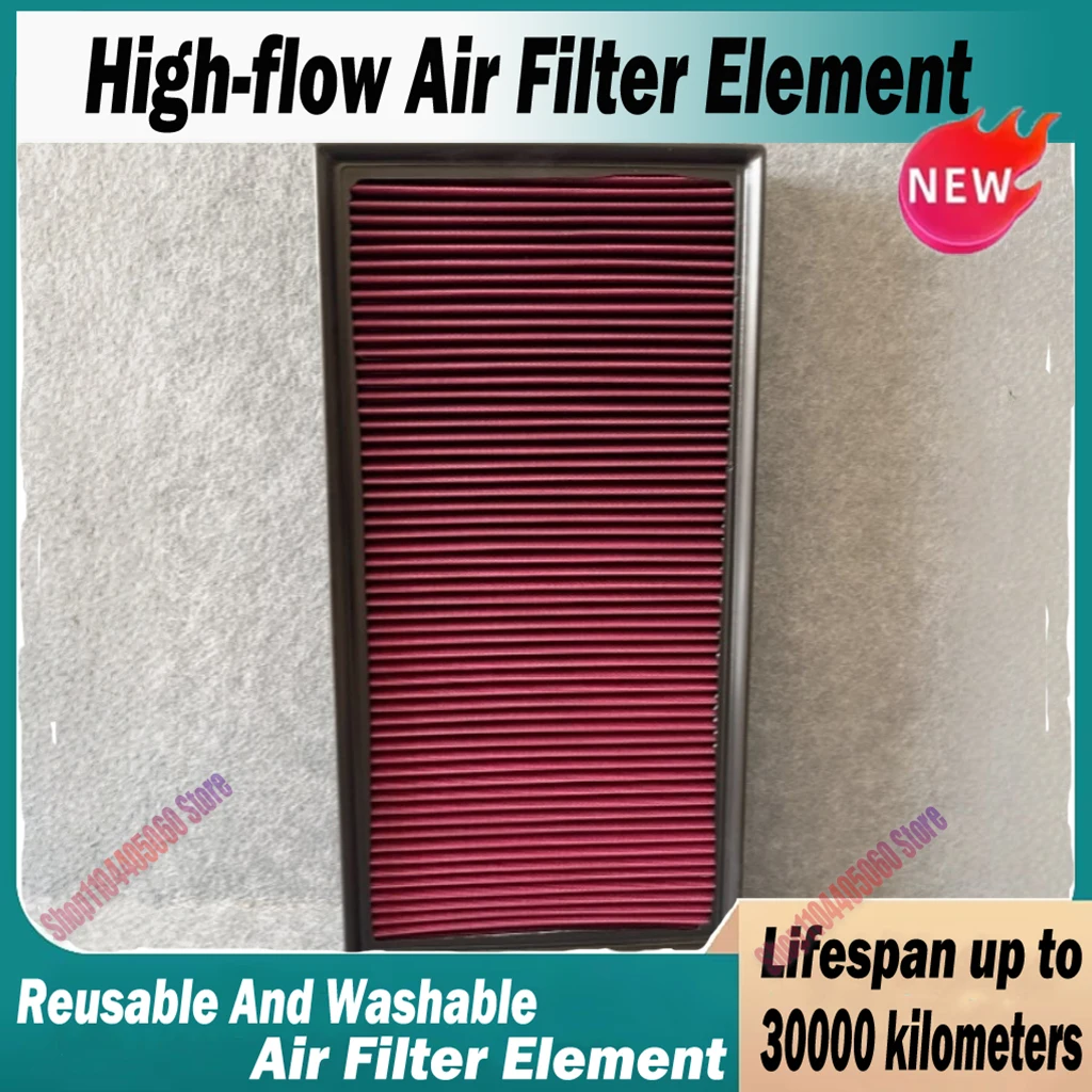 Car High Flow Air Filter For Jac JS8 Sehol X8 Sei 7 Pro EVO 7 1109130S5500 Washable Reusable