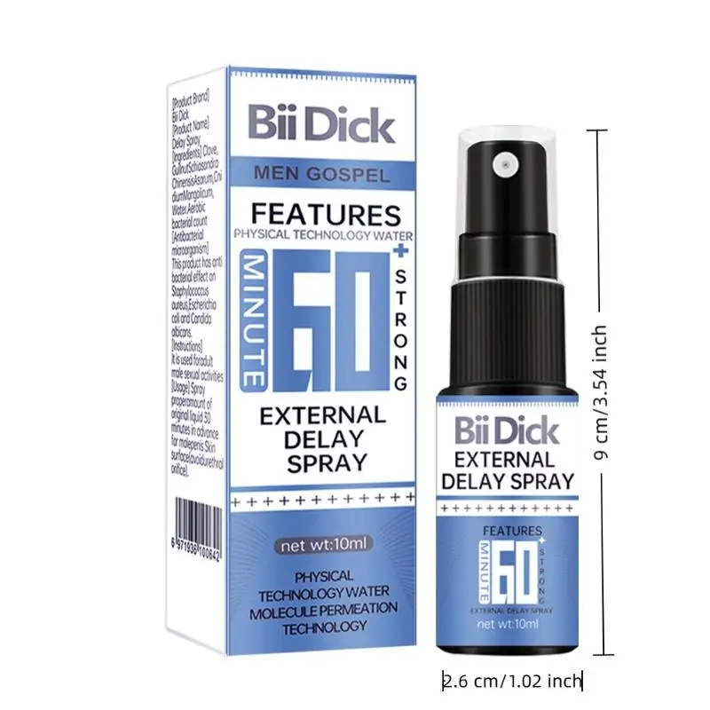 HOT！10ML Men Long-last Sex Delay Spray Man Male External Use Anti Premature Ejaculation Prolong Penis Enlargement Adult Products view 6