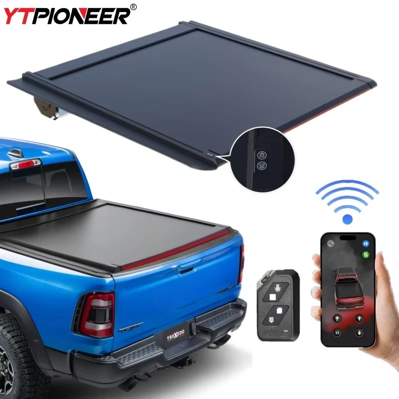 Retractable Rear Trunk Tonneau Cover Truck Bed Cover For 2010 2016 2018 Dodge Ram 1500 2500 Trx 5.7 6.4