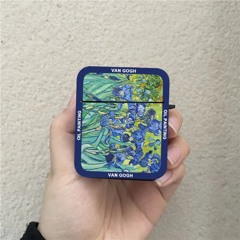 Étui pour écouteurs peinture à l'huile Van Gogh, étui pour Apple AirPods Pro 2, couverture de téléphone de sauna en silicone dur vintage, Art rétro pour Air Pods 3, 2, 1