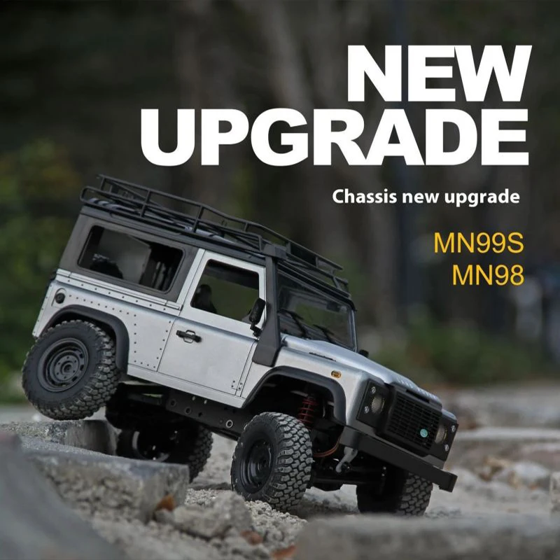 1:12 Scale MN-99S MN-98 RTR Version RC Car 2.4G 4WD RC Rock Crawler D90 Defender Pickup Remote Control Truck MN 99S Toys Gifts