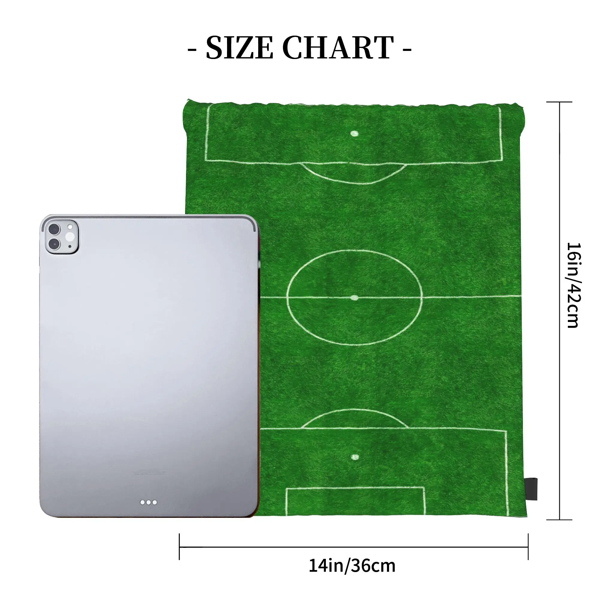 Soccer Football Fan Merch 12  Multi-function Pocket Men Women Storage Backpack Teenager Travel Bag Print Drawstring Bags view 4