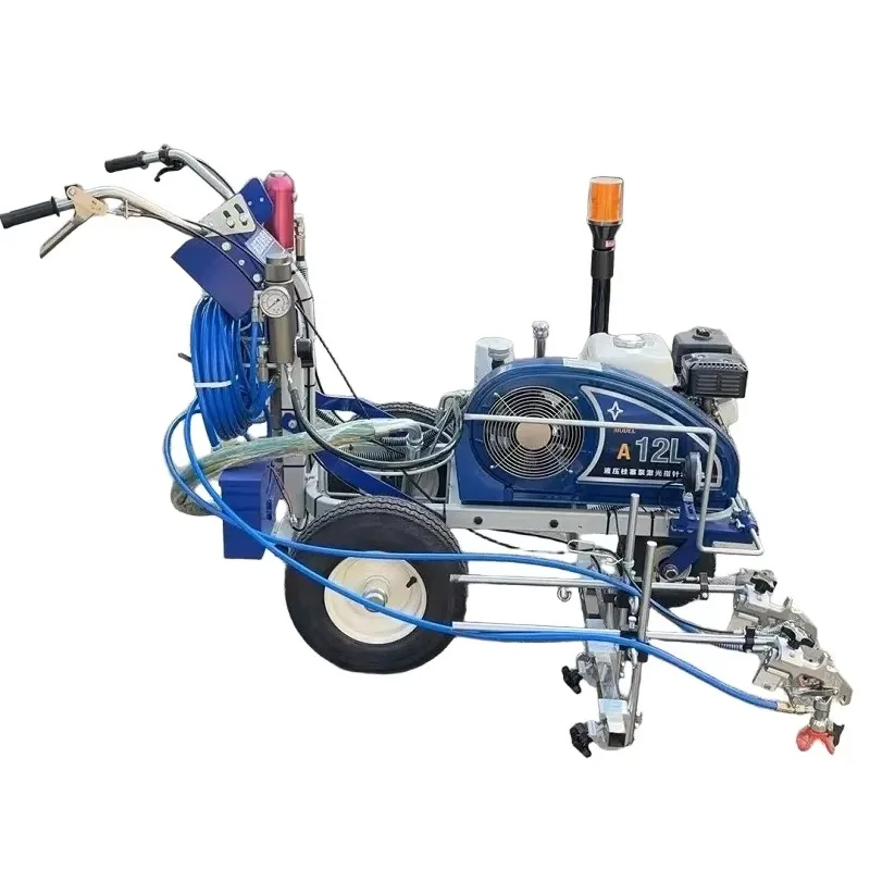 Cold Paint Spray Road Marking Machine In Stock