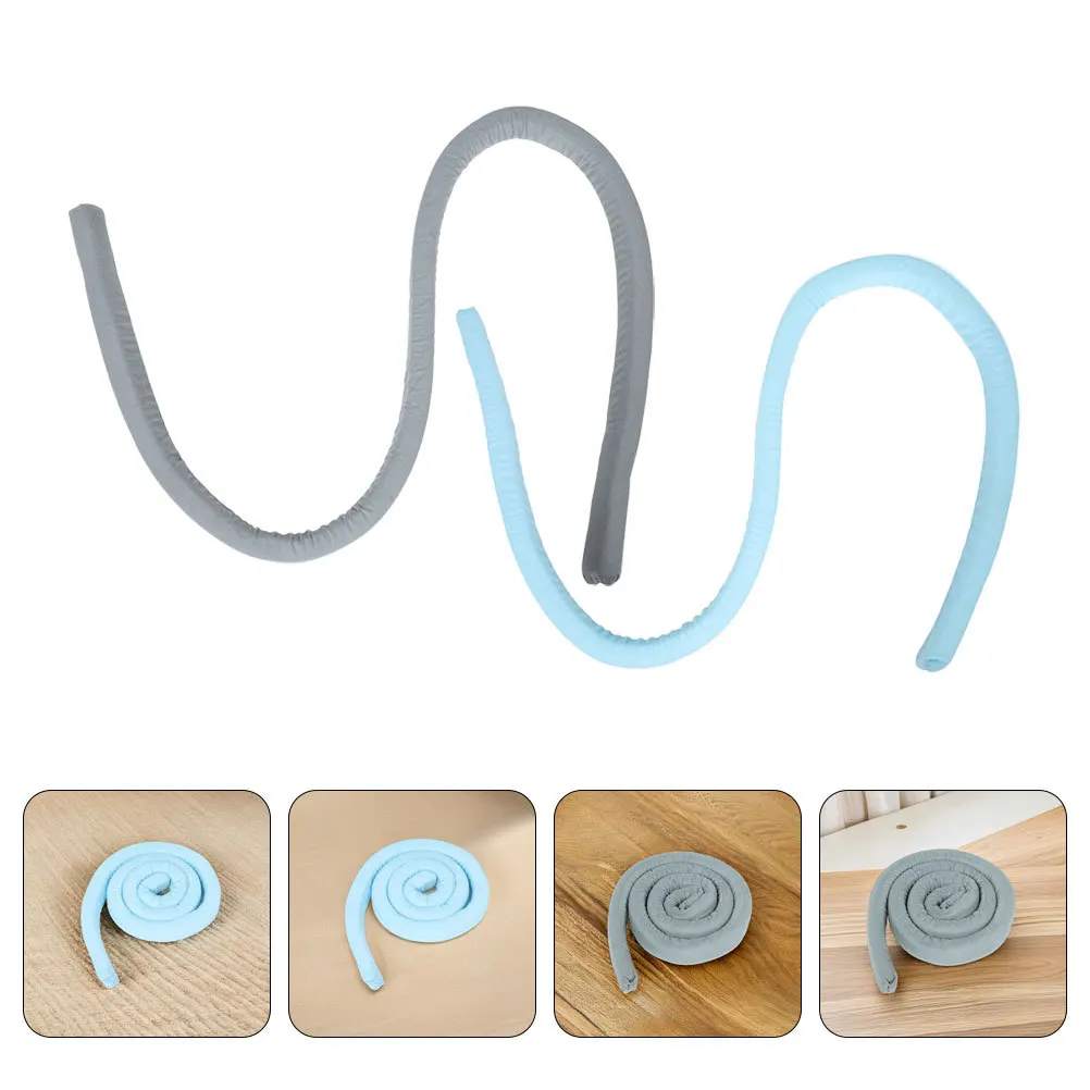 

2Pcs Bed Gap Filler King Mattress Edge Extender Headboard Seam Padding Mattress Gap Closure Pad Bed Crack Filling Solution