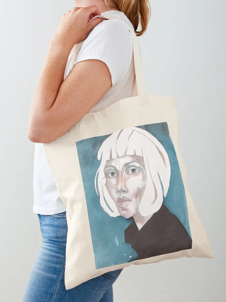 Dutch woman portrait Tote Bag Handbags women Customizable tote bag reusable shopping bag Women's bags