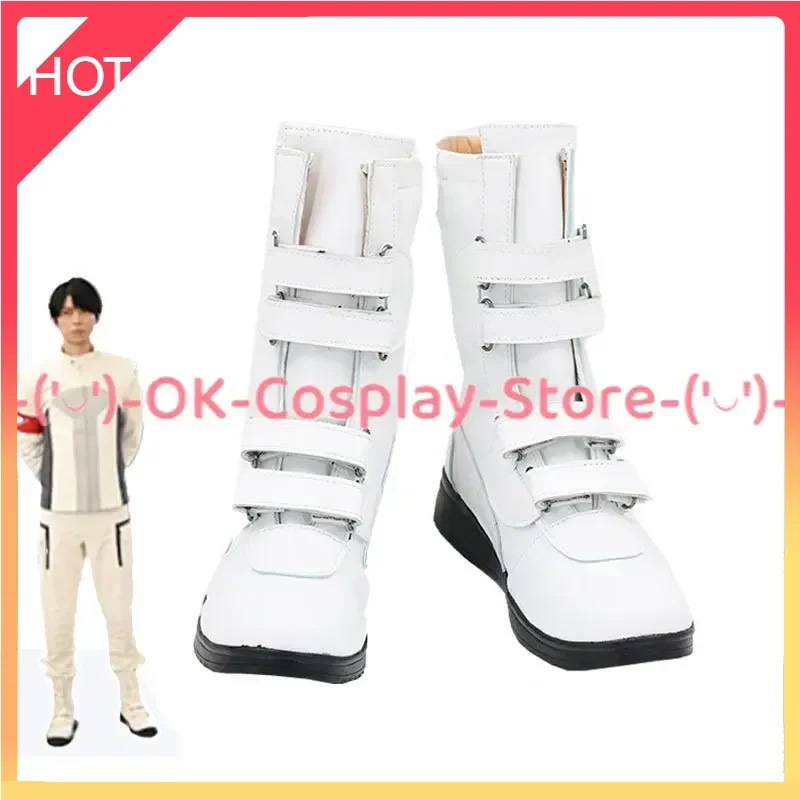 

Fenix Cosplay Shoes Anime KAMEN RIDER REVICE Cosplay Boots Halloween Carnival PU Shoes Cosplay Props Custom Made