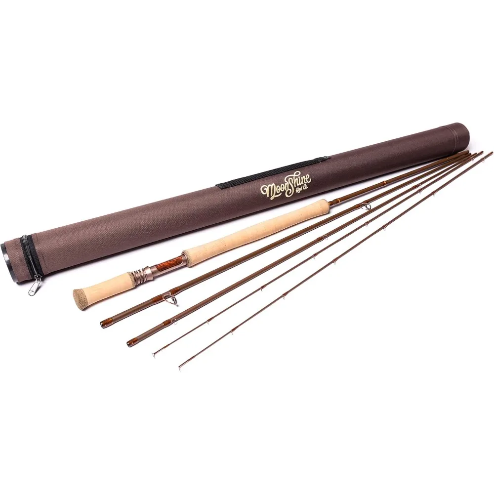 

Fly Fishing Rod with Carrying Case and Extra Rod Tip Section, Slow-Medium-Fast Action, 2-12wt