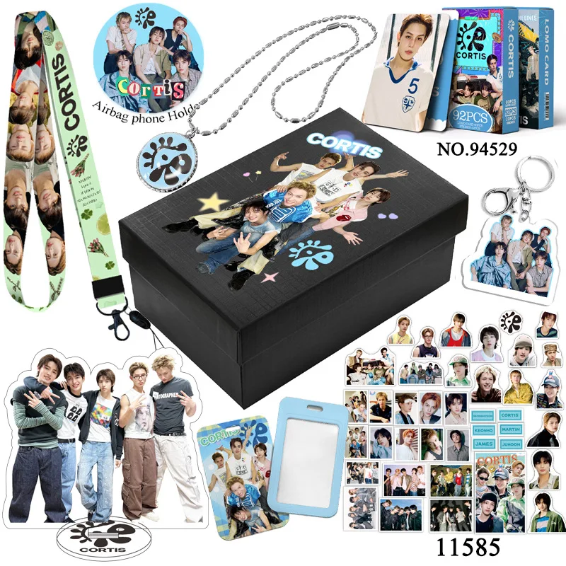 idol-cortis-peripheral-small-card-necklace-stickers-card-holder-stationery-set-martin-james-juhoon-seonghyeon-keonho-fans-gifts