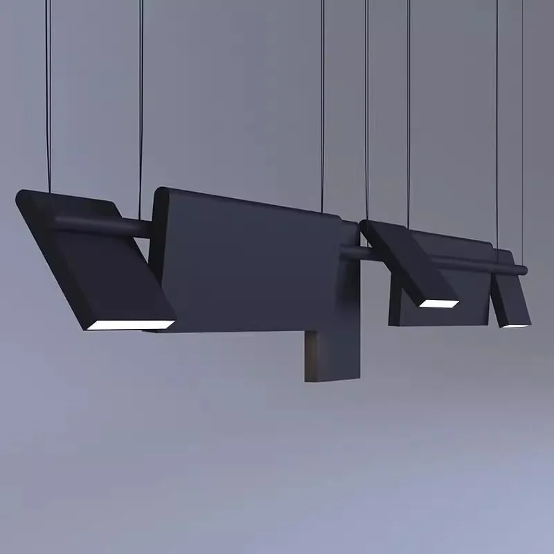 Nordic modern minimalist creative restaurant chandelier designer decorative island bar lamp