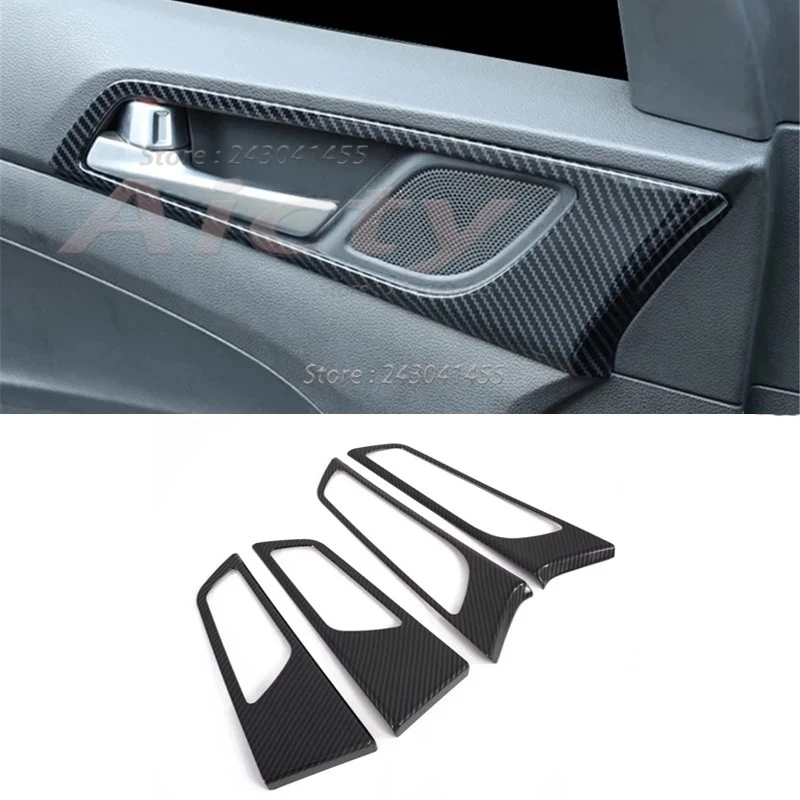 For Hyundai Tucson 2015-2019 2020 Carbon Fiber Accessories Styling Window Switch Panel Gear Shift Panel Door Bowl Cover Trim