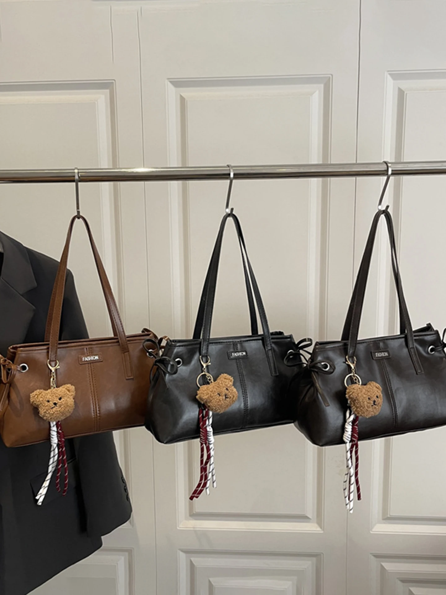 bolsa-tote-retro-marrom-para-mulheres-bolsa-de-ande-capacidade-para-transporte-bolsa-de-ombro-Unica-bolsa-de-braco-novo