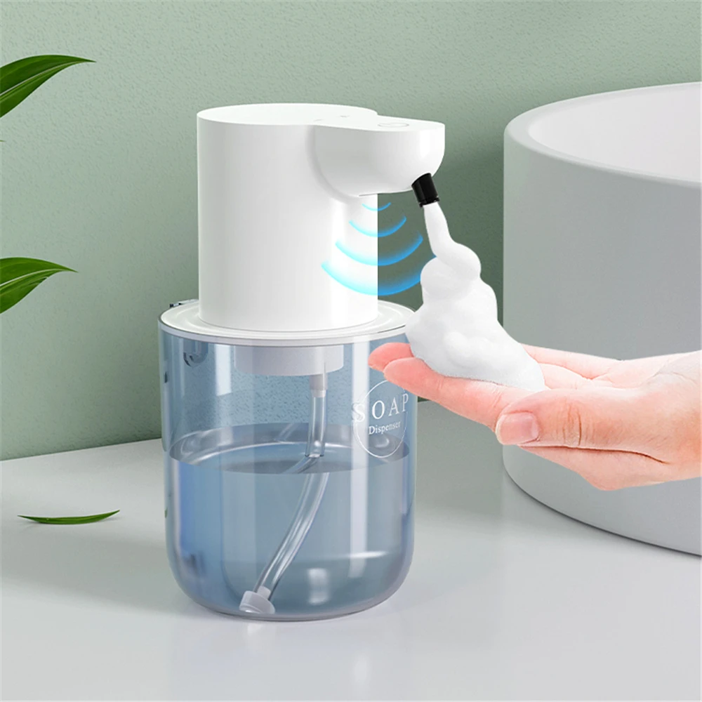 4 Gear Automatic Inductive Foam Dispenser Creative Smart Sensor Liquid Soap Distributor Touchless Wall-mounted Auto Hand Washer