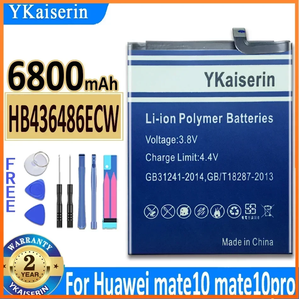 HB436486ECW Battery For Huawei Hua wei Mate 10 Mate10/10 Pro 10Pro/Mate 20 Mate20/P20 Pro P20Pro/For Honor view20 6800mAh