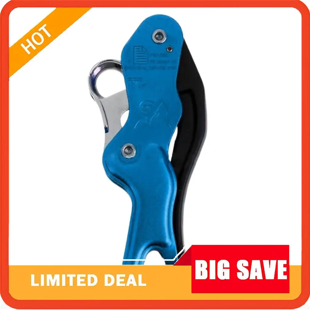 Outdoor Rock Climbing Descender Self Braking Rappelling Gear for Downhill 