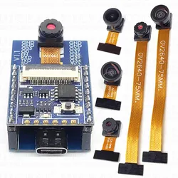 ESP32-CAM with OV2640 Camera Module Kit 66 120 160 Degrees 650nm 850nm Night Vision DVP 24Pin 2MP 2.4GHz WiFi Camera 4MB FLASH
