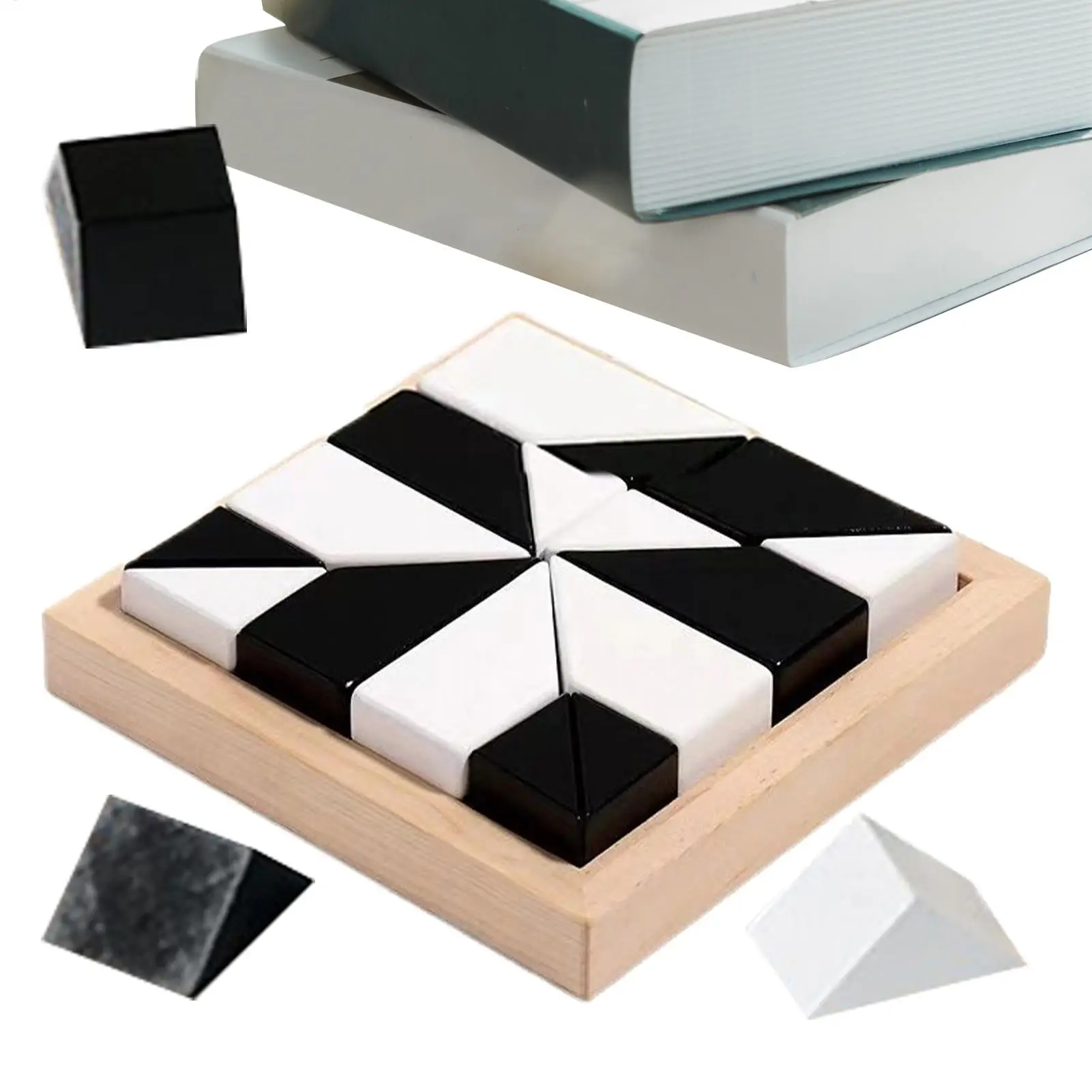 Kubuspuzzel met opbergvak Educatieve montagepuzzels Brain Teaser Games Desktop Tafelspellen Kousvullers Vroeg