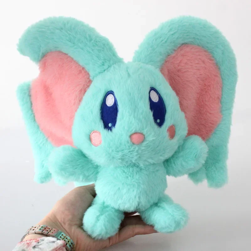 Anime 28cm Kirbys Plush Doll Kawaii Elfilin Large Ears Peluche Rattrap  Cartoon Animal Soft Toys Cute Home Room Decor Gift Kids