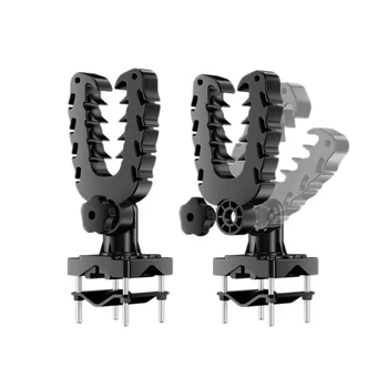 Barre ronde/carrée ATV UTV pistolet arc support de montage moto moto Scooter motoneige Compatible avec Polaris pour CF Moto