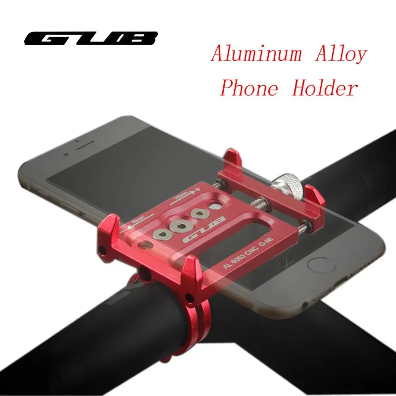 GUB G85 Adjustable Universal Bike Phone Stand 3.5-6.5inch Smartphone Aluminum Bicycle Handlebar iPhone Holder GPS Mount Bracket