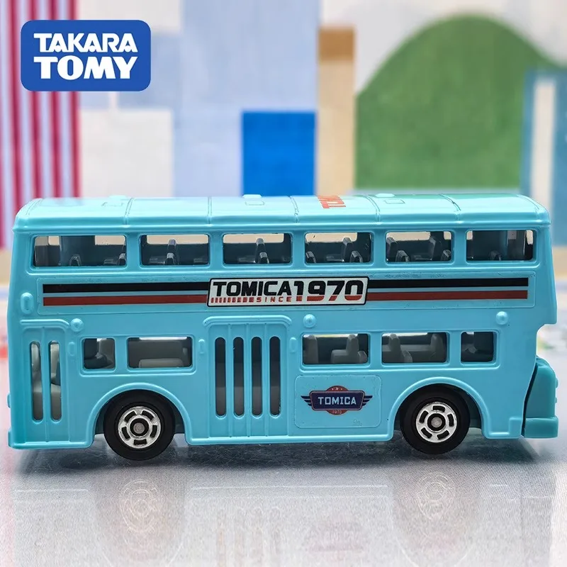 تاكارا تومي أيسا توميكا رقم 90 حافلة لندن سيارات هوت بوب 1:64 سيارة ألعاب مصنوعة من خليط معدني سيارة دييكاست نموذج معدني للأطفال