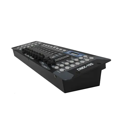 Controlador DMX SHEHDS 192, Console DMX 512 para Controle de Luzes Móveis, Luzes Par e Spotlights