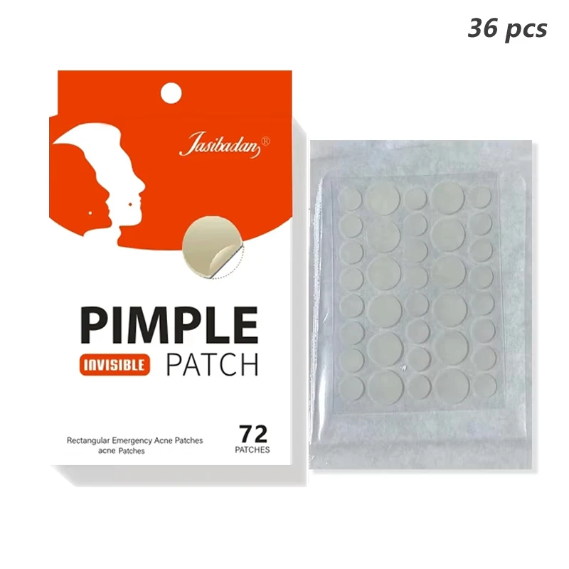 36/72/180/360/720 Stuks Ronde Acne Patch Hydrocolloid Anti Acne Patches Waterdicht Gezicht Huidverzorging Comedondrukker puistje Patches