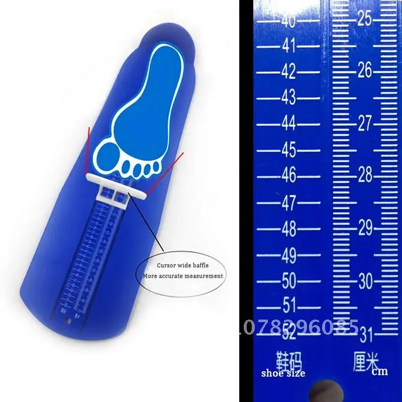 New Adults Foot Measure Gauge Shoes Size Foot Measuring Device Helper Measuring Ruler Tool Shoes Fittings Gauge for Kids Adult