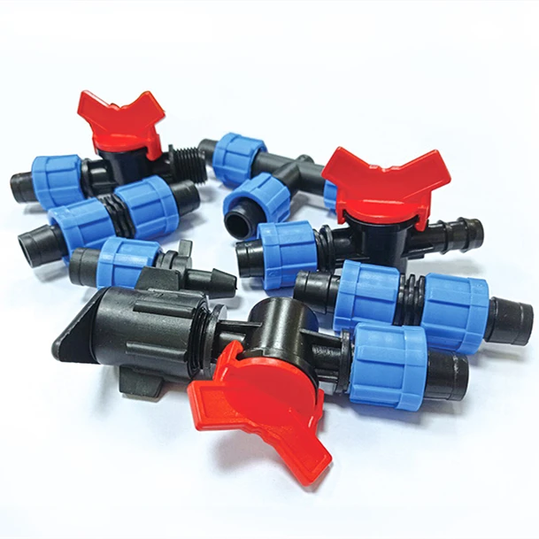 Drip Tape Connectors Dn17X12 Barb Drip Irrigation Tubing Coupling Fittings For Irrigation System