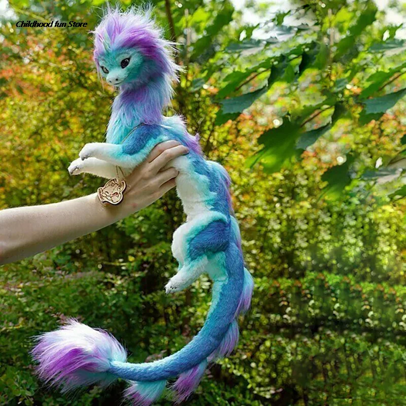 Legendary Elf Creature Plush Toys Elf Creatures Cheshire Cat Baby Girl Salamander Axolotl Plush Doll Gift for Friend