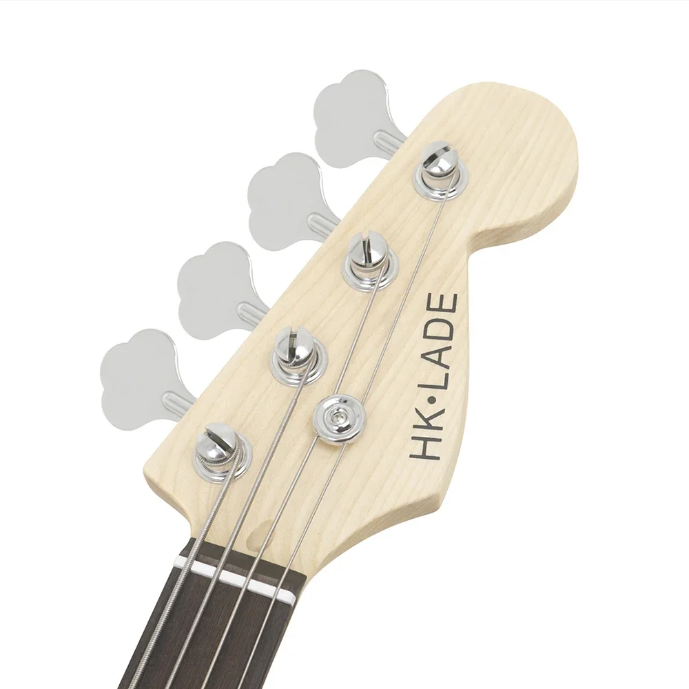 HK·LADE 4 Strings Bass Guitar 20 Frets Electric Bass Guitar Guitarra With Bag Amp Picks Strap Bass Guitar Parts & Accessories