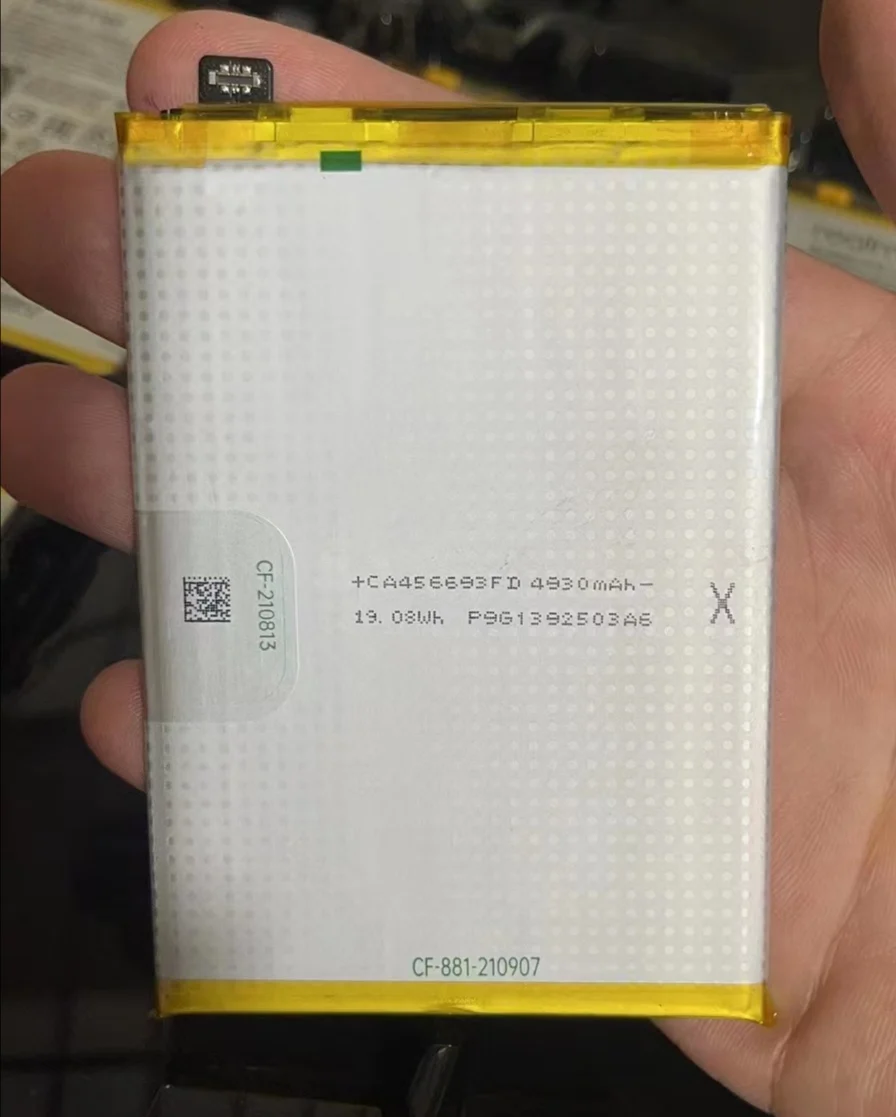 100% New 5000Mah BLP911 Battery for Reno8 Reno8Pro BLP911 Realme V25 realme 9i RMX3491 battery