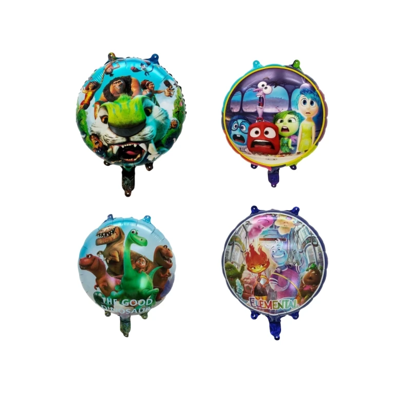 

50pcs 18inch Dinosaur ELEMENTAL Foil Helium Balloons Baby Shower Boy Birthday Party Decoration Balls Cartoon Kids Toys Globos