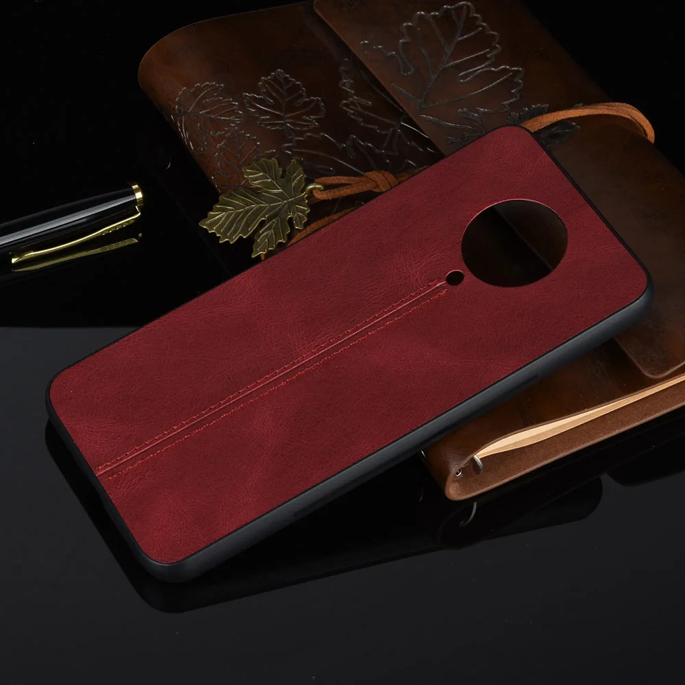 For Xiaomi Redmi K30 Pro Zoom K30Pro Case Suture Calfskin Soft Edge PU Leather Hard Phone Cover For Xiaomi Redmi K30 Pro Case