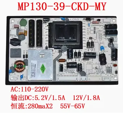 Original MP130-39-CKD-MY with constant current LCD TV LED power board 32-42 inches