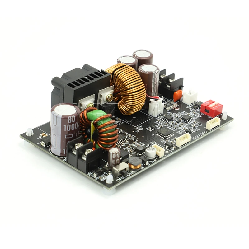 DC6-70V ไปยัง0-60โวลต์20A/15A CNC ที่ปรับได้แหล่งจ่ายไฟ DC โมดูล CV CC step-Down โมดูลสื่อสารแบบอนุกรม